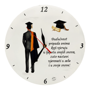 Ajándék a diplomához!  Fali óra  Š17132