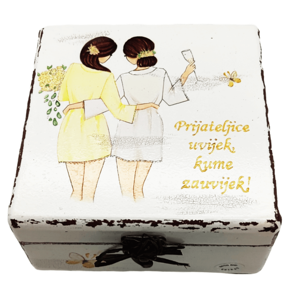Emlékdoboz, ajándék keresztanyának   Š165157