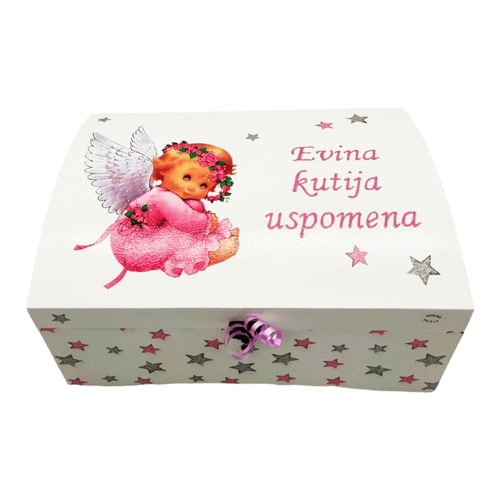 Keresztelő ajándék, gyermek születése Emlékdoboz  Š16727