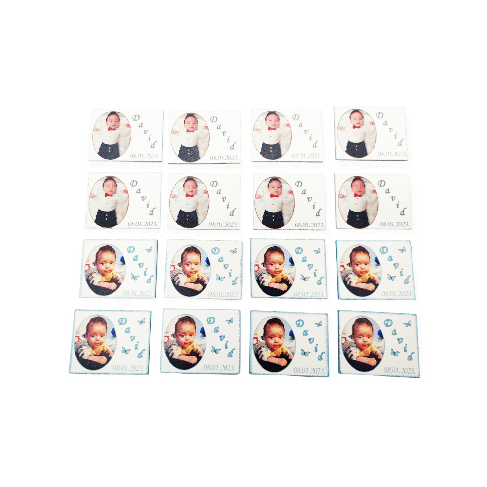 Zahvalnica za goste -  krštenje   Š12498 Magnet