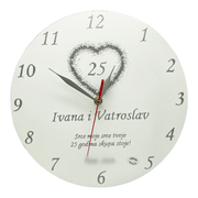 Personalizirani sat za srebrni pir – poklon za 25 godina braka - 2. 17157