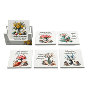 Set Inspirativnih Podmetača s Rukom Pisanim Citatima Š16369