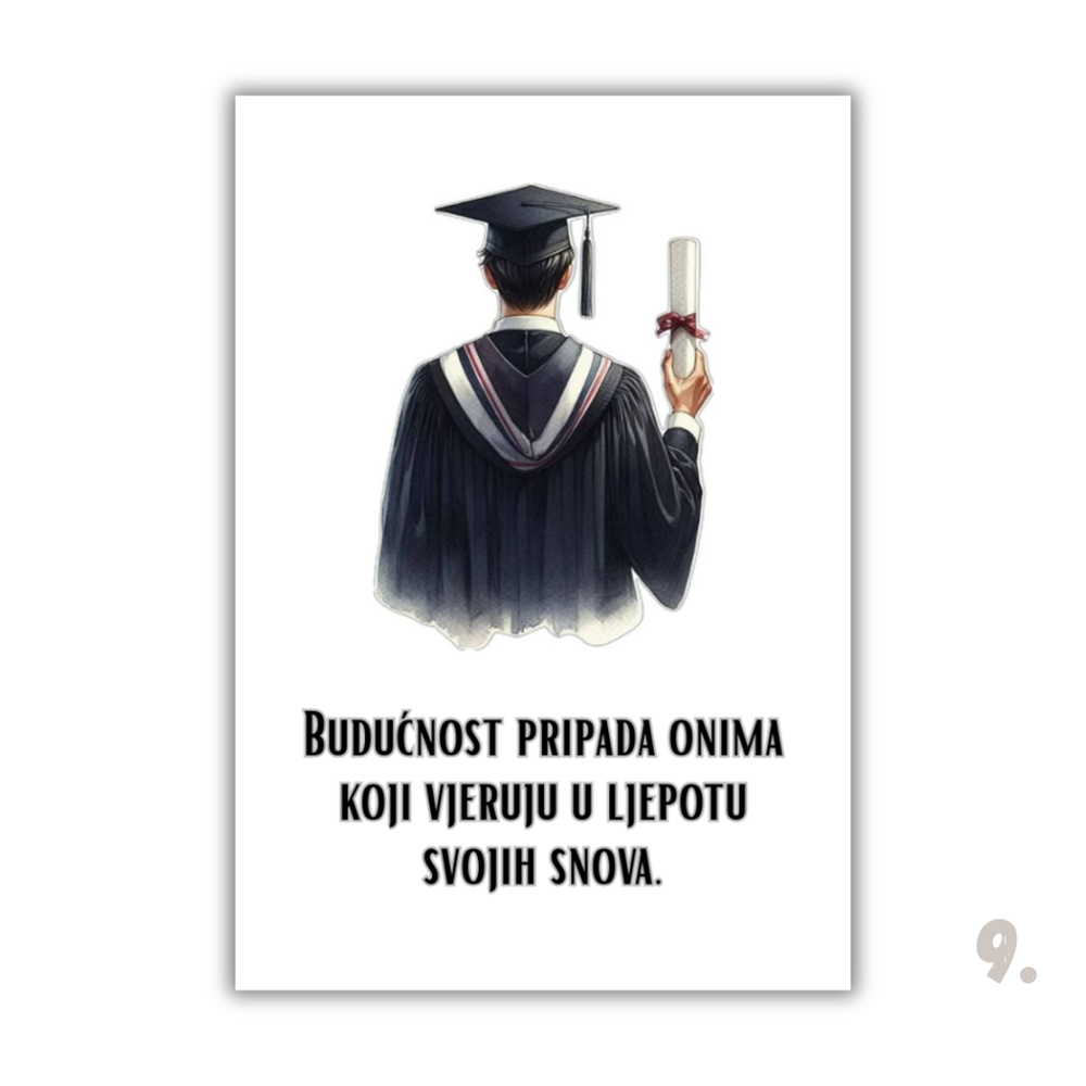 Magneti - poklon za diplomu  – Motivacijski poklon za svaki uspješan trenutak! (Kopiraj)