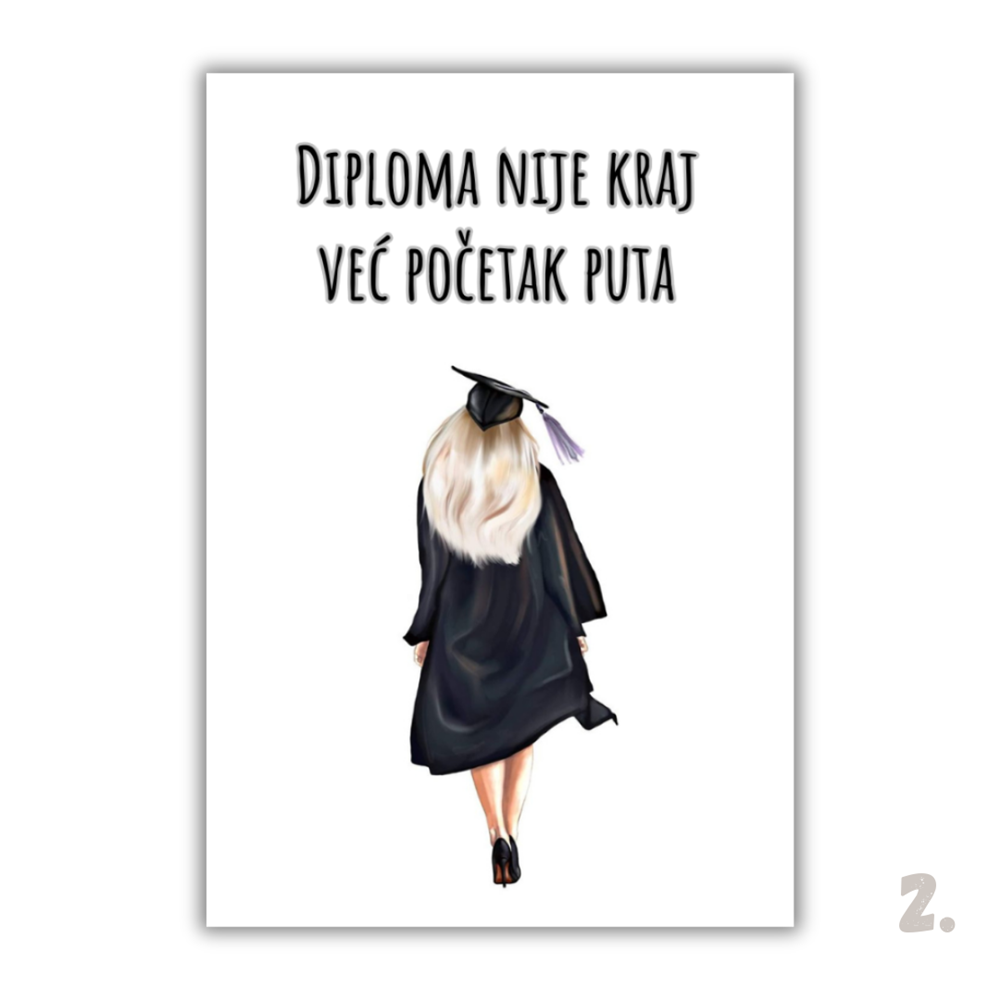 Magneti - poklon za diplomu  – Motivacijski poklon za svaki uspješan trenutak! (Kopiraj)