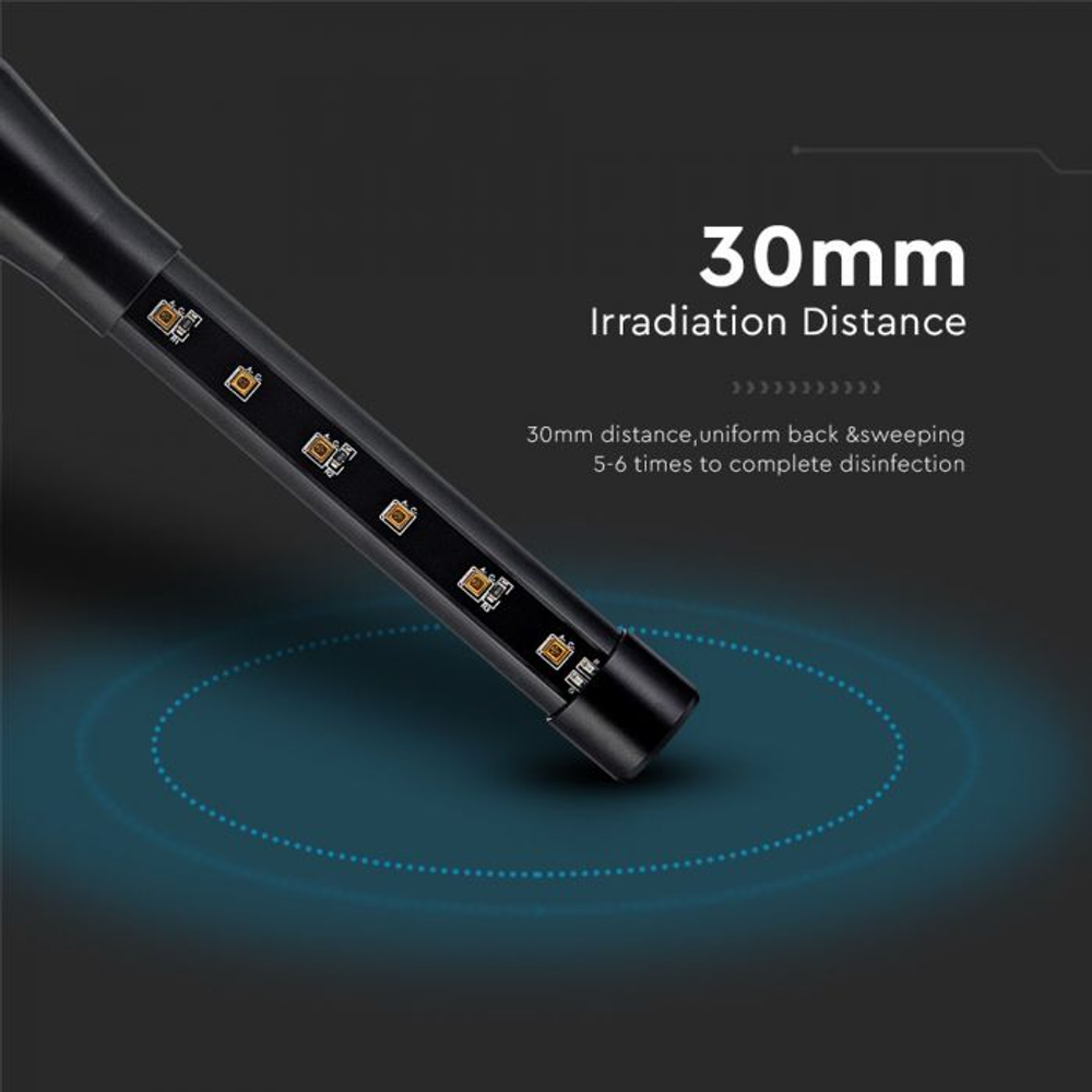 LED UV-C lámpa különböző felületek fertőtlenítésére