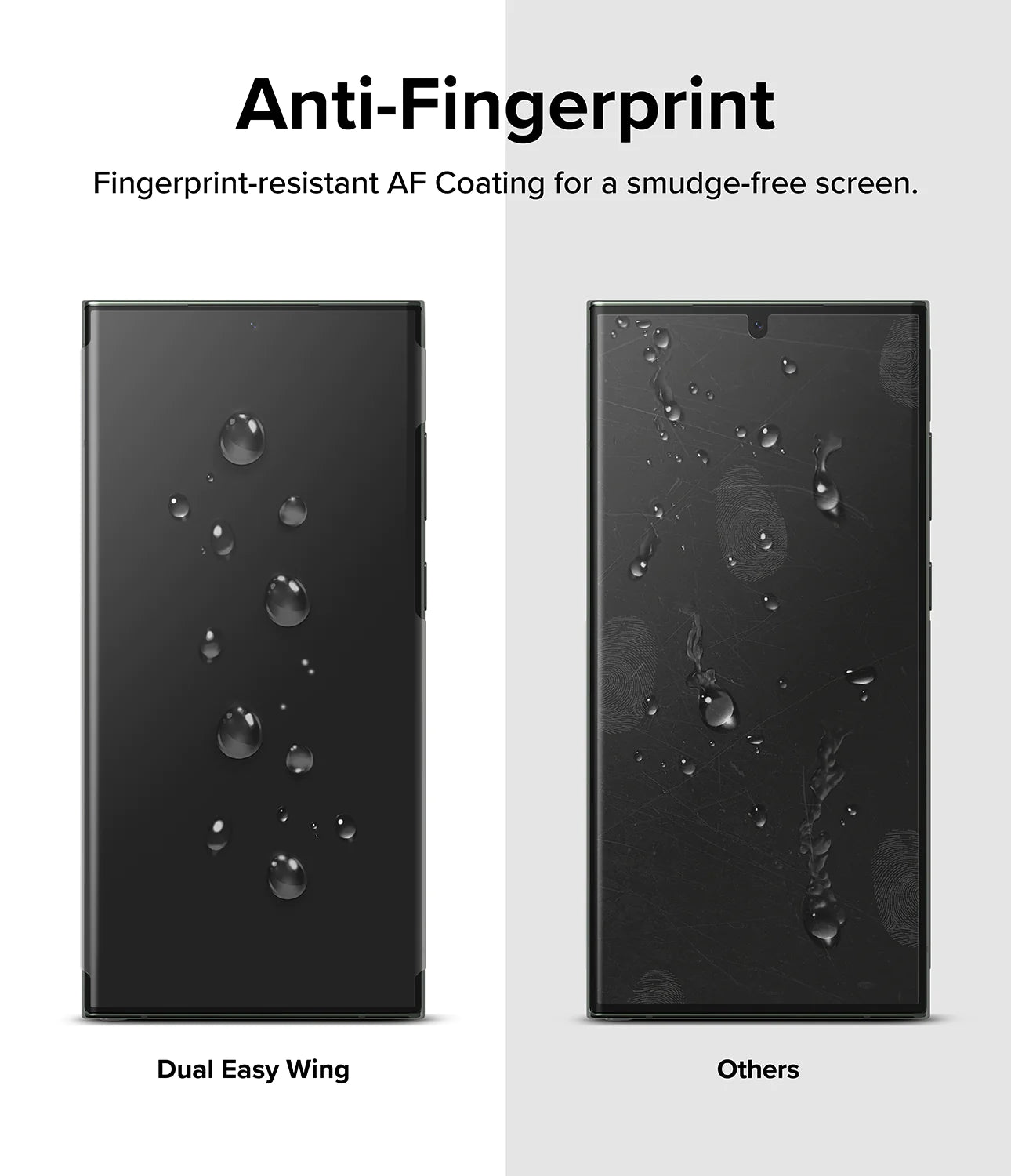 Ringke - Dual Easy WingFull (2 db) a Samsung Galaxy S23 Ultra-hoz - átlátszó