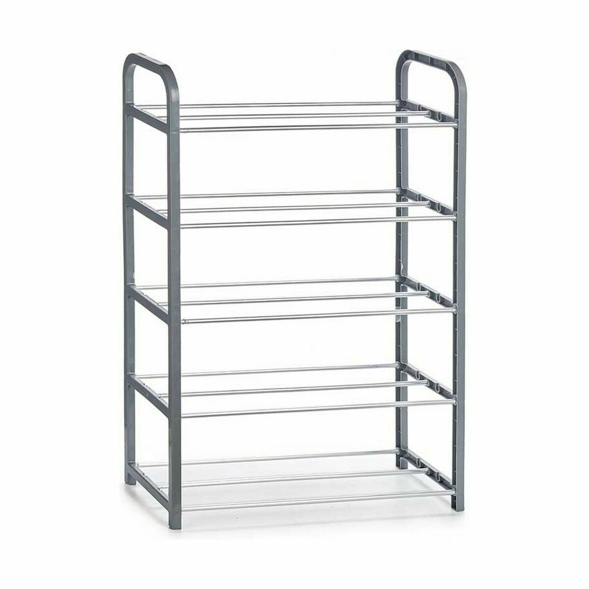 Ormarić za cipele Kipit Bijela Crna Siva 68 x 3,5 x 18,5 cm 68 x 3 x 18,5 cm (12 kom.)