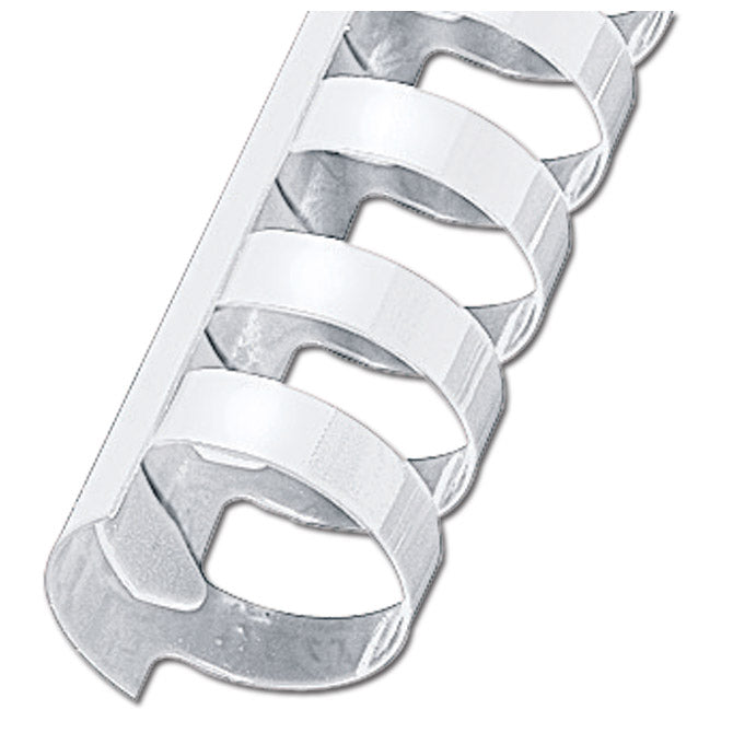 SPIRALA PLASTIČNA FI-32MM OVAL PK50 GBC.4028204 BIJELA