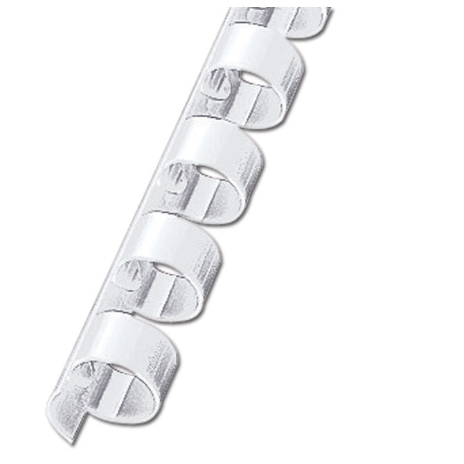 PLASTIČNA SPIRALA FI-25MM PK50 GBC.4028202 BELA