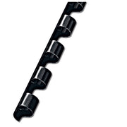 SPIRALA PLASTIČNA FI-16MM PK100 FORNAX CRNA