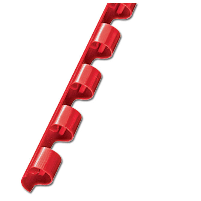 PLASTIČNA SPIRALA FI-14MM PK100 FORNAX RDEČA