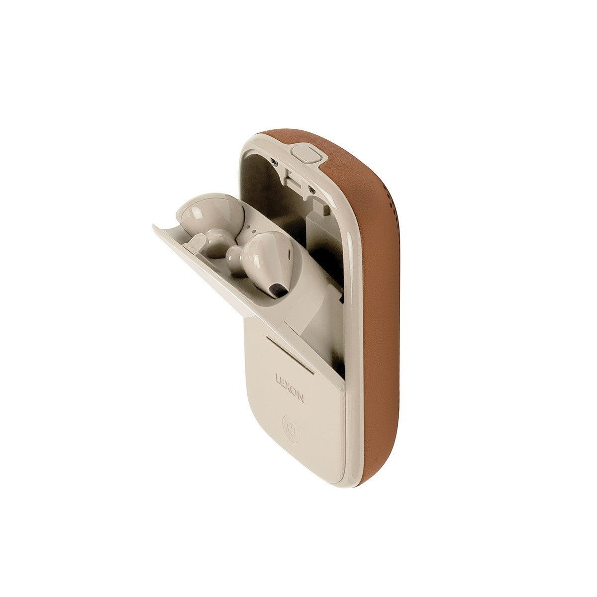 Lexon SOFTPOWER SPEAKERBUDS 2-u-1 True Wireless Slušalice i 3W bluetooth Zvučnik SMEĐE