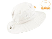 BROKULA MOLVA UV šešir dječji - basic, bijeli, vel. L-XL