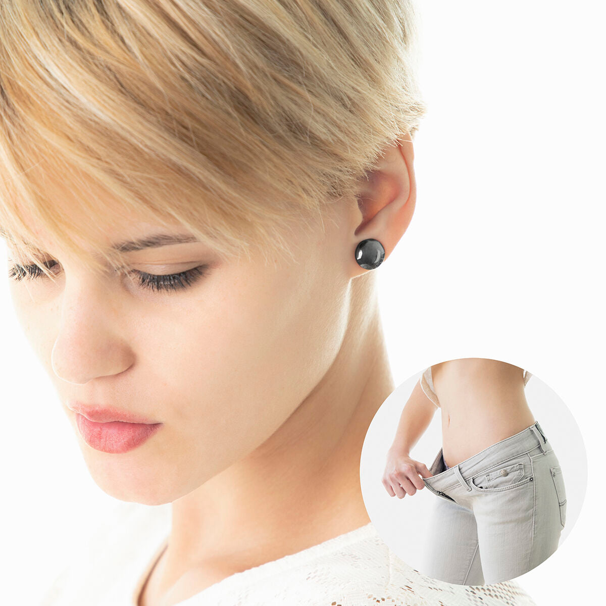 Biomagnetne Naušnice za Mršavljenje Slimagnetic InnovaGoods