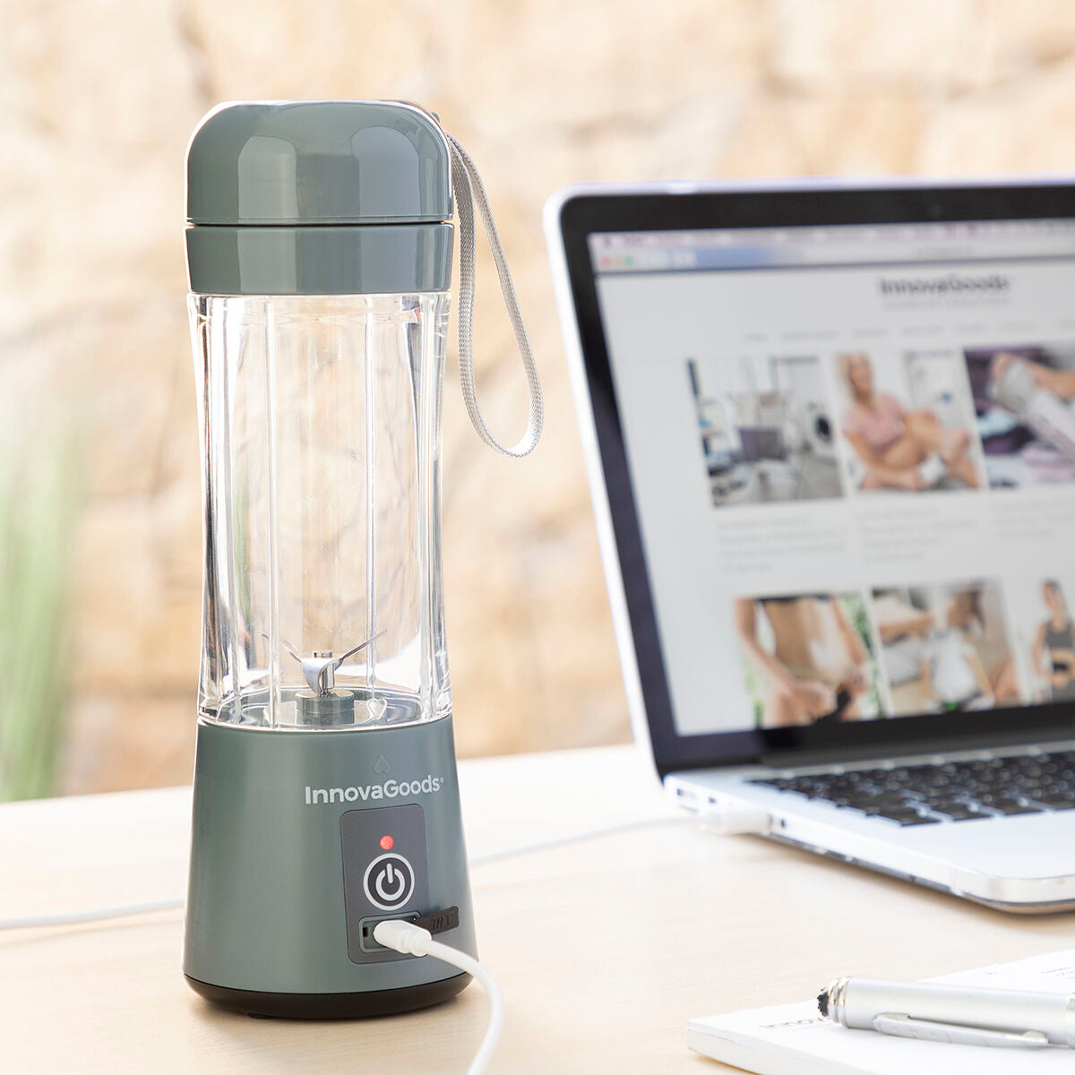 Prijenosni Punjivi Blender Shakuit InnovaGoods