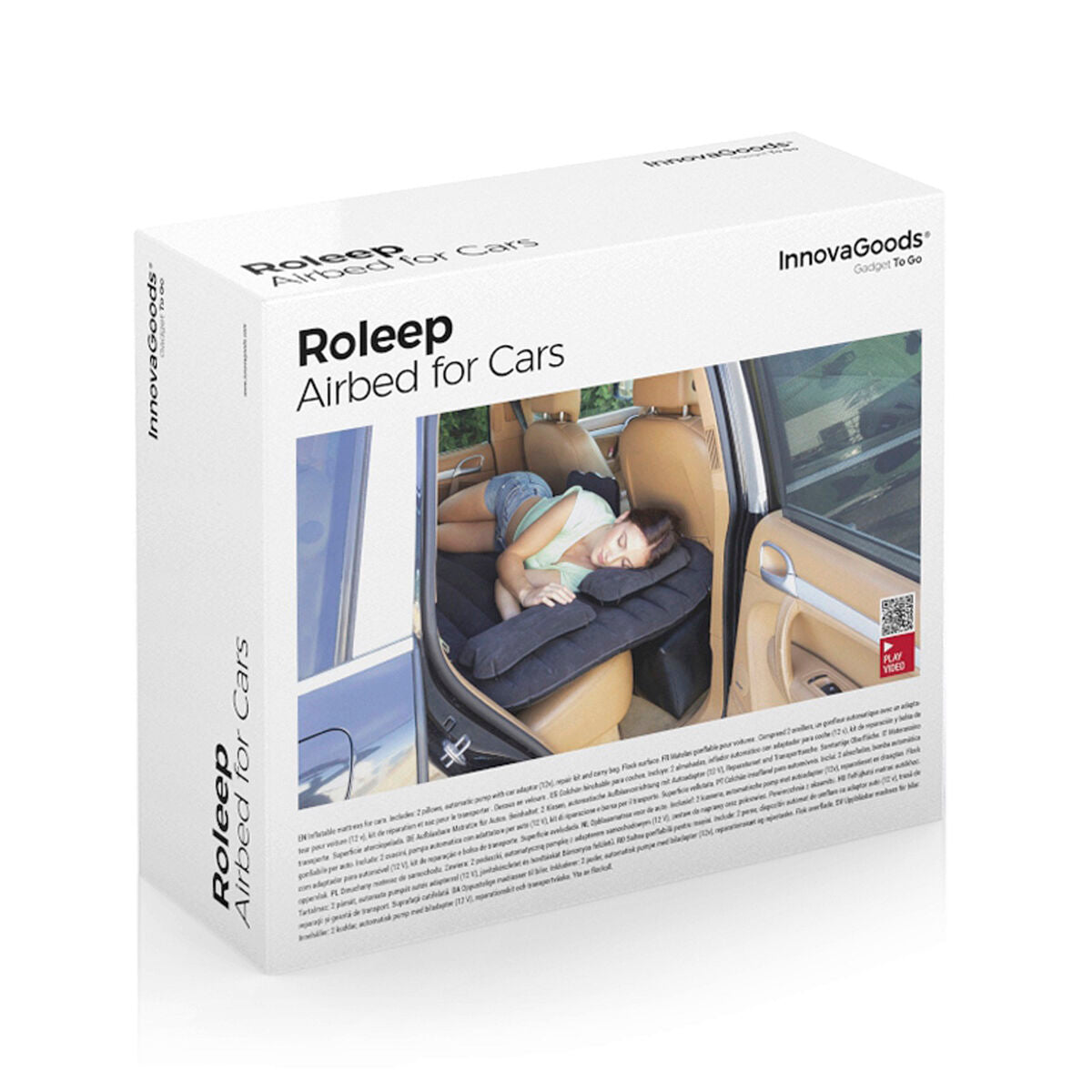 Madrac na napuhavanje za automobile Roleep InnovaGoods