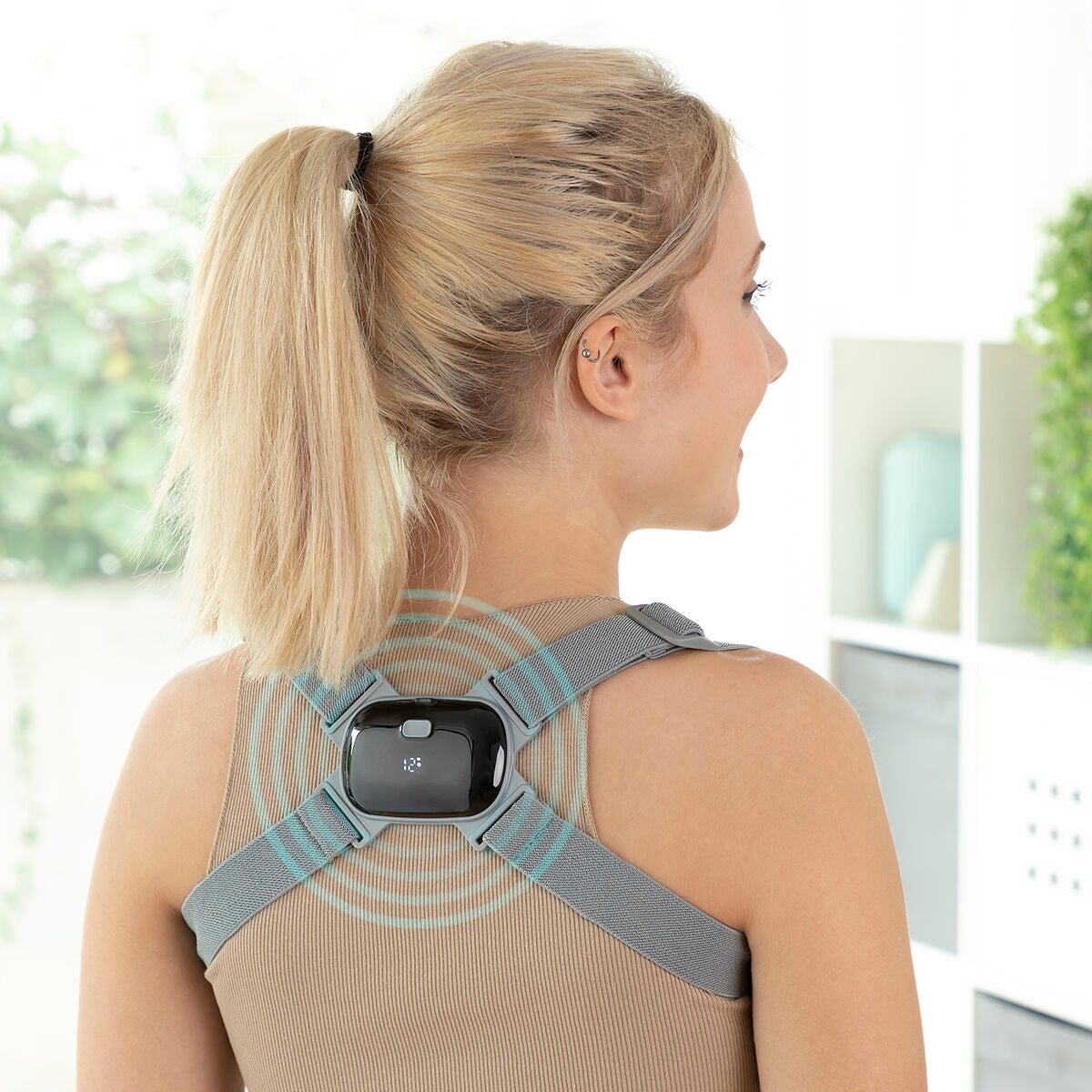 Punjivi pametni trener za držanje tijela s vibracijama Viback InnovaGoods