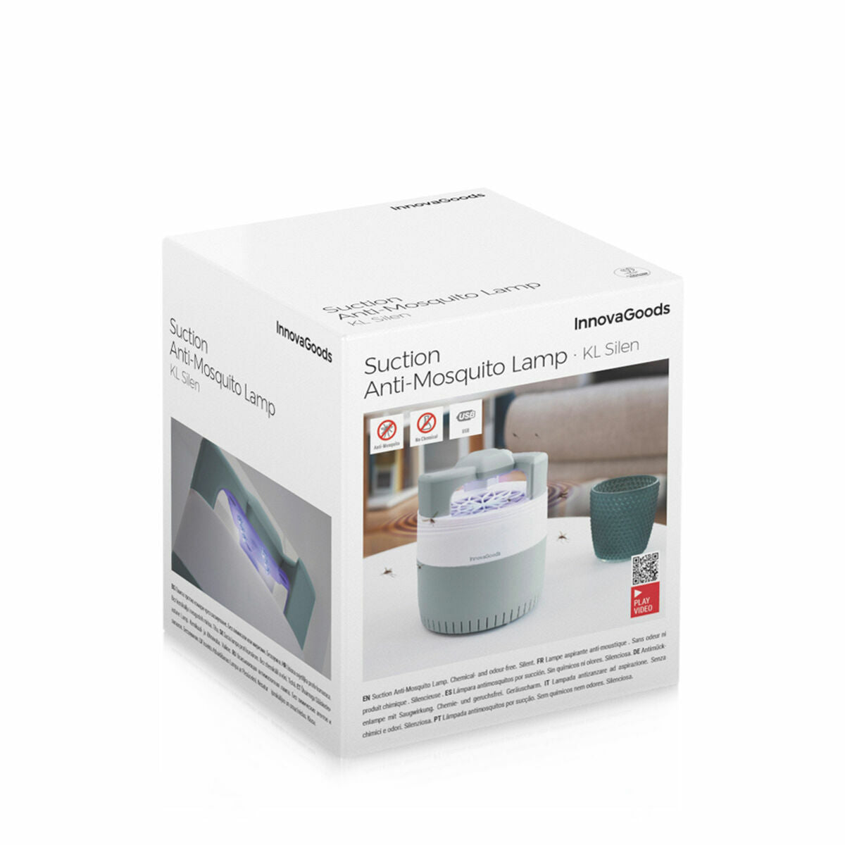 Usisna svjetiljka protiv komaraca KL Silen InnovaGoods