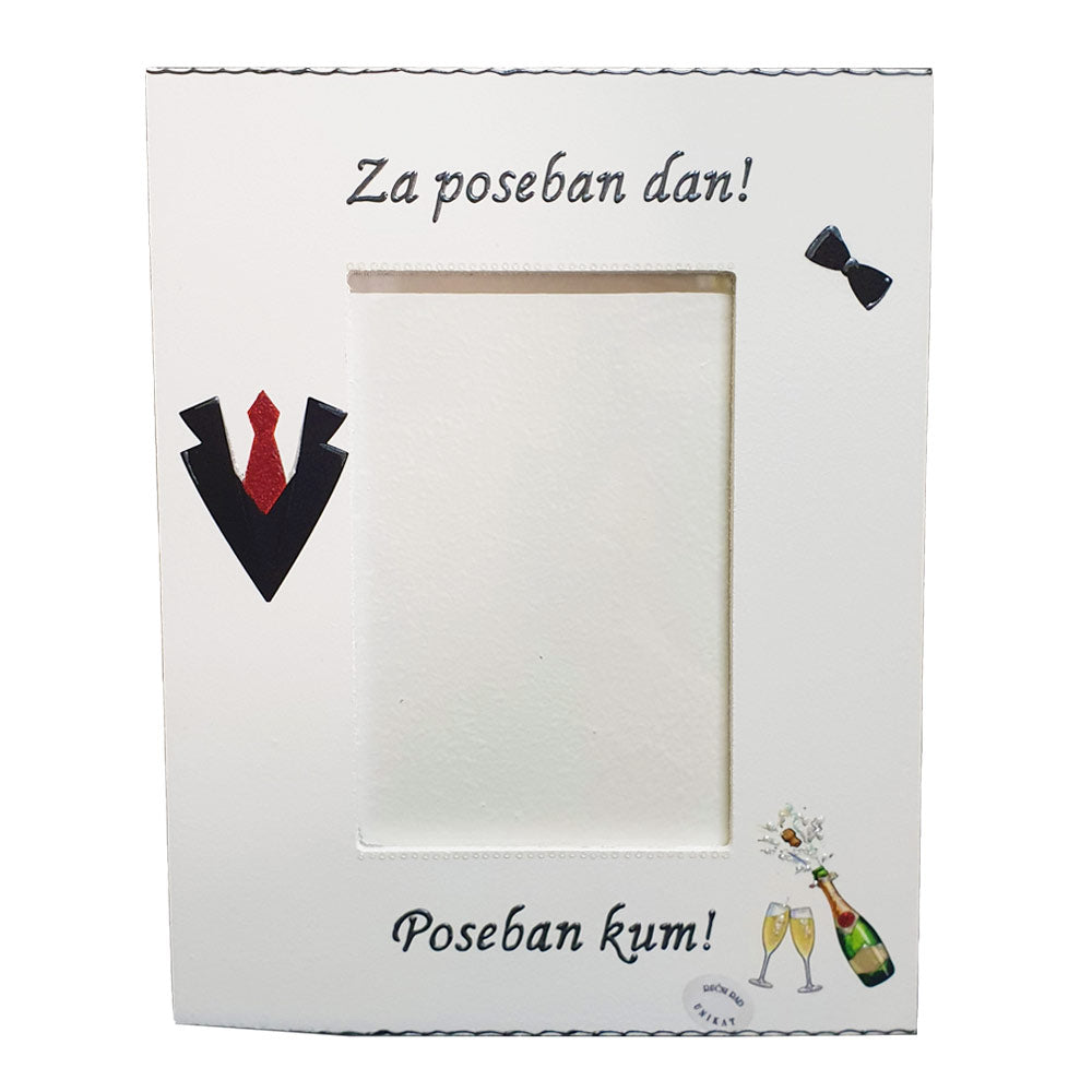 Esküvői tanú ajándék! Képkeret Š15174
