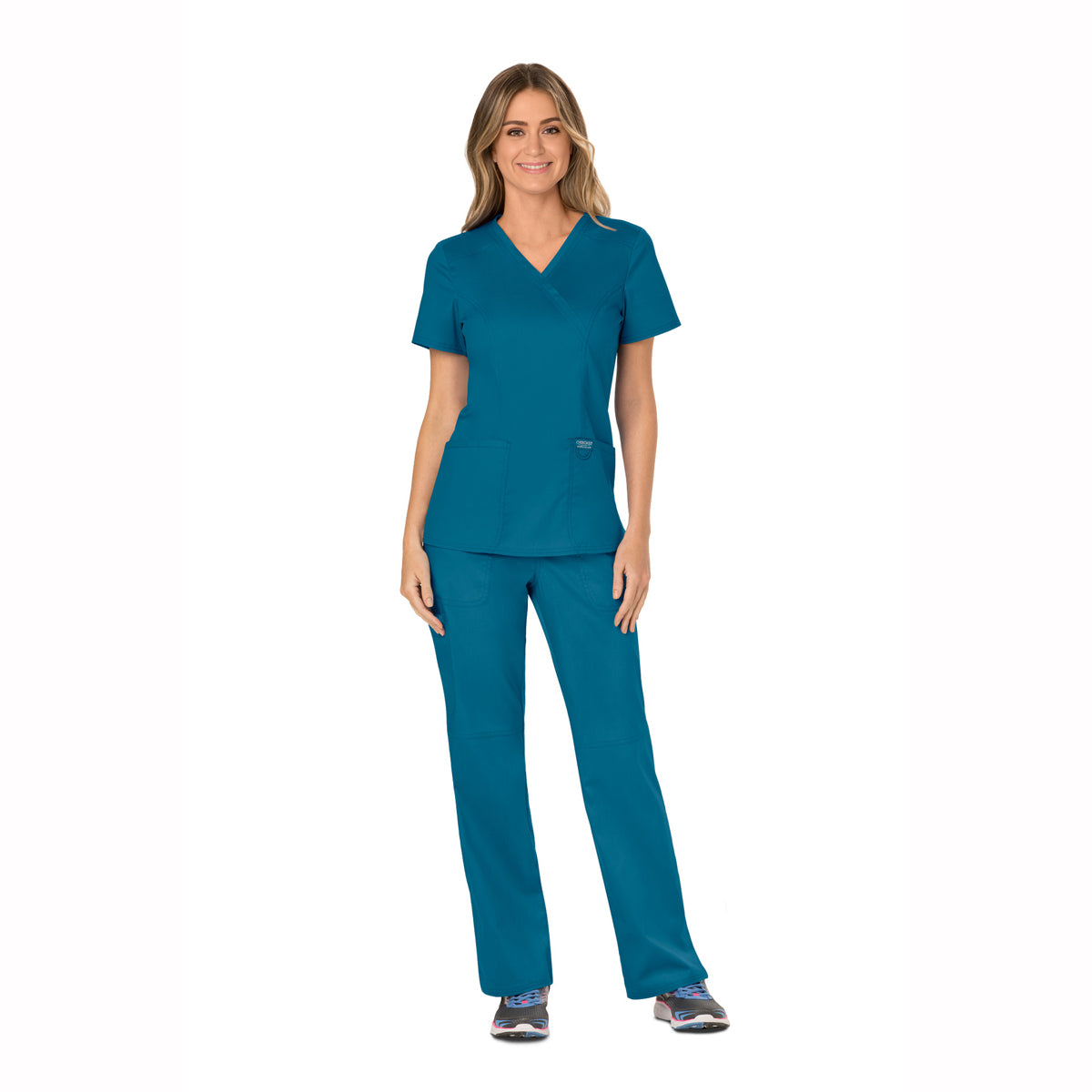 Ženska bluza WWE610 karipsko plava