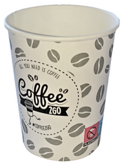 Papirnate čaše 0,25L 50/1 Coffee2go
