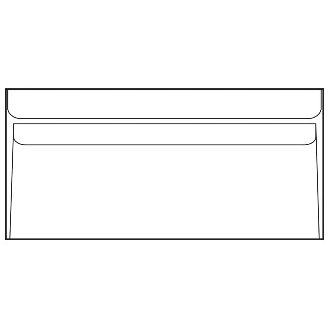 Kuverte ABT latex bijela 80g pk100 Fornax