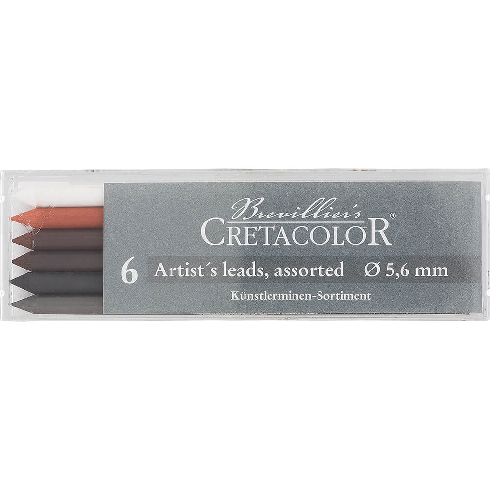 Umjetničke mine Cretacolor sort (261 52 / 262 02 / 263 22 / 263 32 / 261 84 / 260 02)