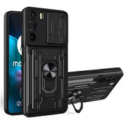 Hybrid Armor Camshield za Motorola Moto G62 - Crna KP24909
