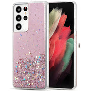 Wozinsky Star Glitter silikonska futrola za Samsung Galaxy S30 Ultra/Galaxy S21 Ultra 5G - Roza KP8877