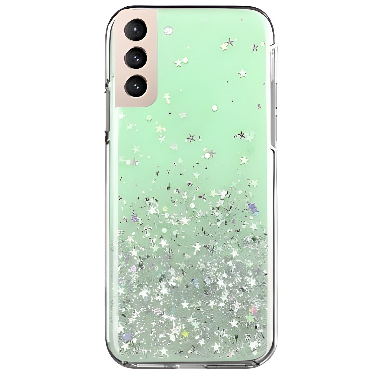 Wozinsky Star Glitter silikonska futrola za Samsung Galaxy S21 Plus 5G/Galaxy S30 Plus - Zelena KP9959