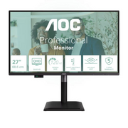 AOC Q27P4CV računalni monitor 68,6 cm (27") 2560 x 1440 pikseli Quad HD LED Crno