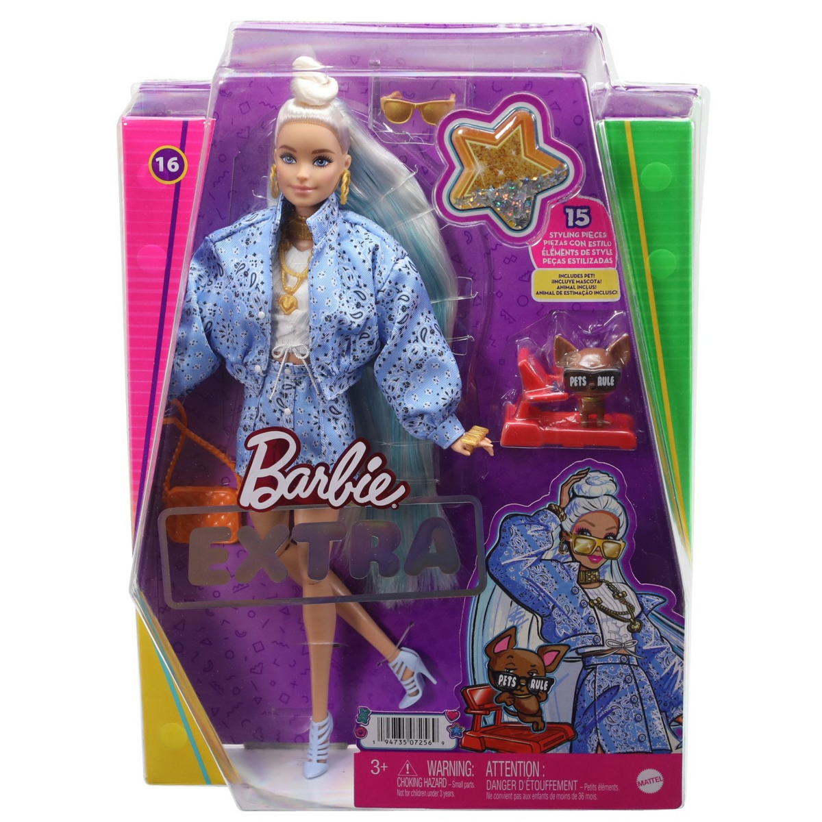 Barbie Extra HHN08 lutka
