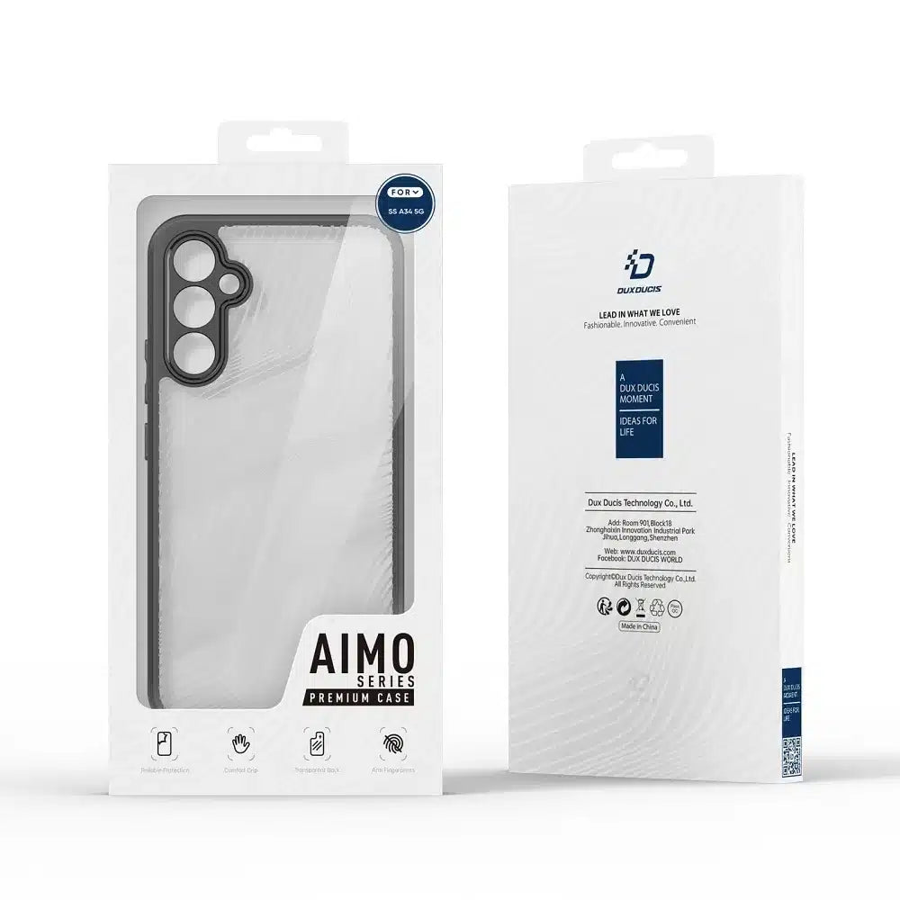 DUX DUCIS Aimo - premium zaštitna maska za Samsung Galaxy A34 5G crna