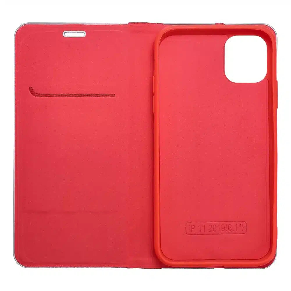 LUNA Book Carbon futrola za iPhone 11 crvena