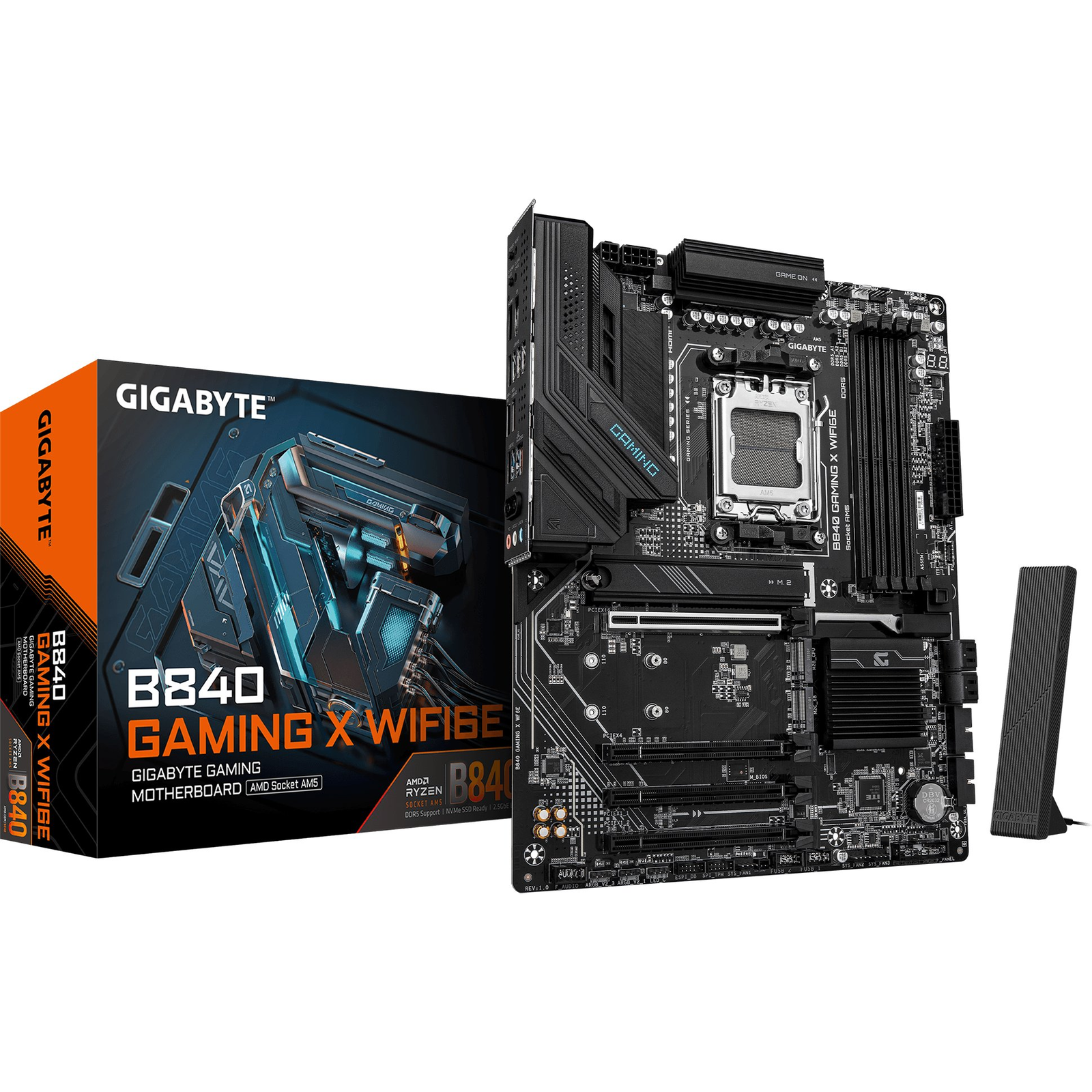 GIGABYTE B840 GAMING X WIFI6E AMD B840 Utor AM5 ATX