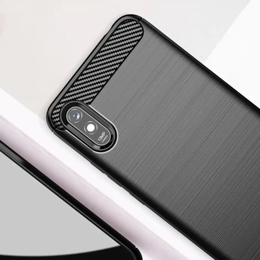 CARBON maska za XIAOMI Redmi 9A / 9AT crna