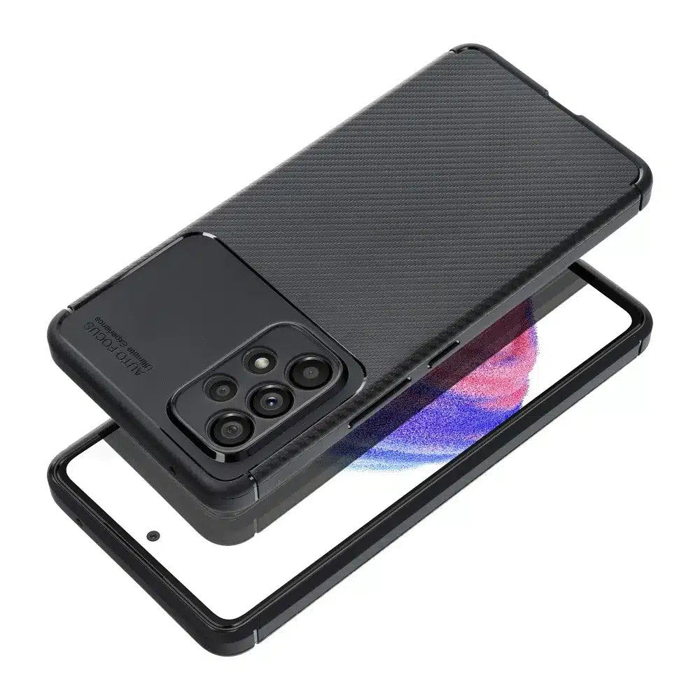 CARBON PREMIUM maska za SAMSUNG GALAXY A53 5G crna