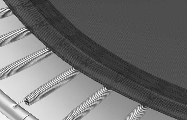 Akrobat Orbit trampolin – obiteljski trampolin za dvorište 427-cm-antracit