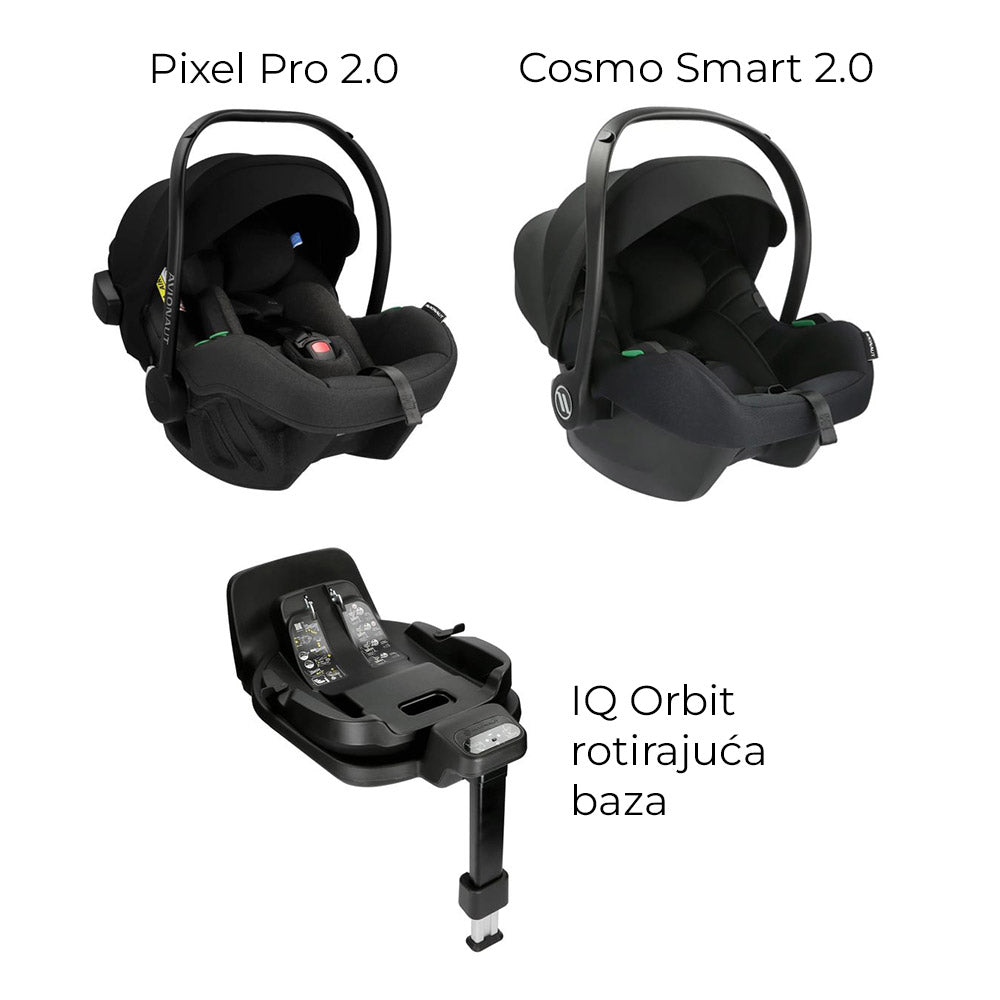 Dječja kolica Bebetto Flavio PRO 03/CZA 2u1