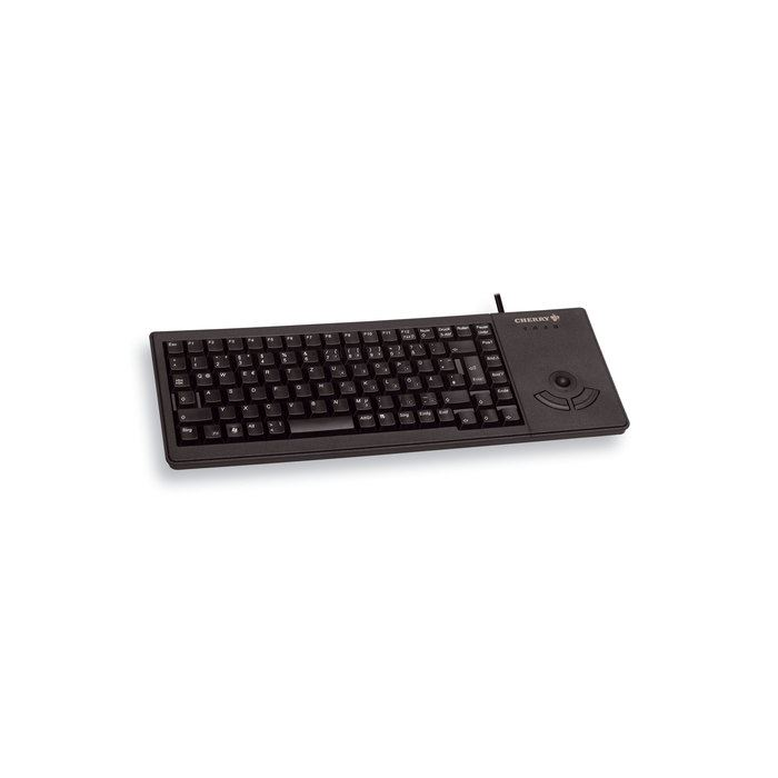 CHERRY XS Trackball tipkovnica USB QWERTY US Engleski Crno