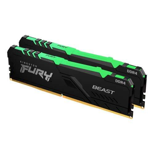 Kingston Technology FURY Beast RGB memorijski modul 32 GB 2 x 16 GB DDR4