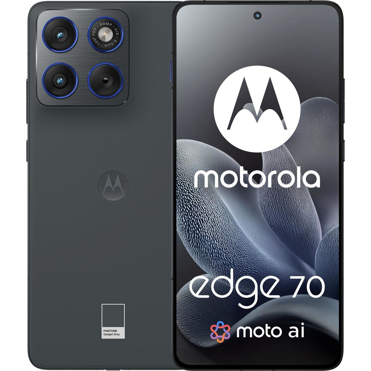 Motorola edge 70 17 cm (6.7") Dvostruki SIM Android 16.0 5G USB Tip-C 12 GB 512 GB 4800 mAh Sivo
