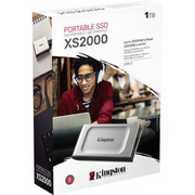 Kingston Technology XS2000 1 TB Crno, Srebro