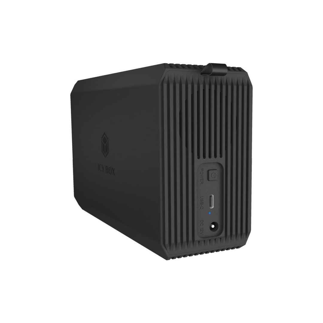 ICY BOX IB-RD3720-CU3 HDD/SDD kućište Crno 2.5/3.5"