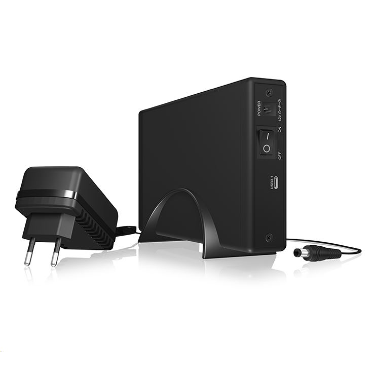 ICY BOX IB-377-C31 HDD/SDD kućište Crno 3.5"