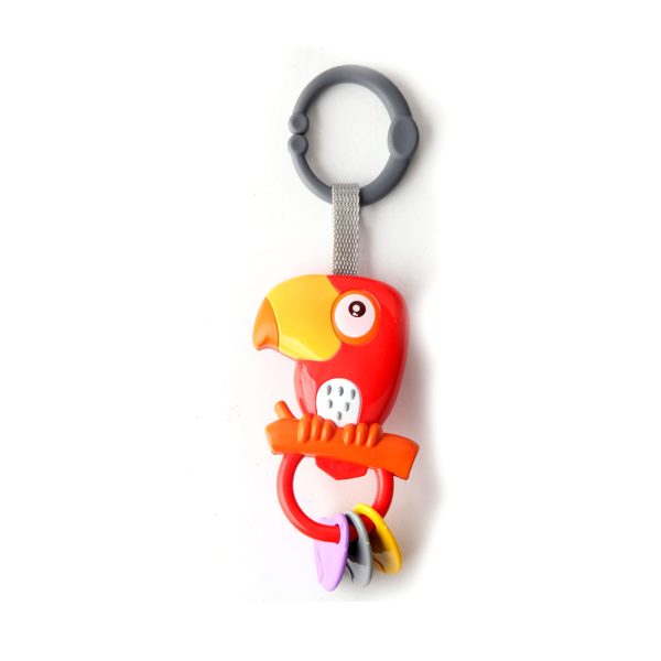 Baby zvečka Animal Rattle Papagaj