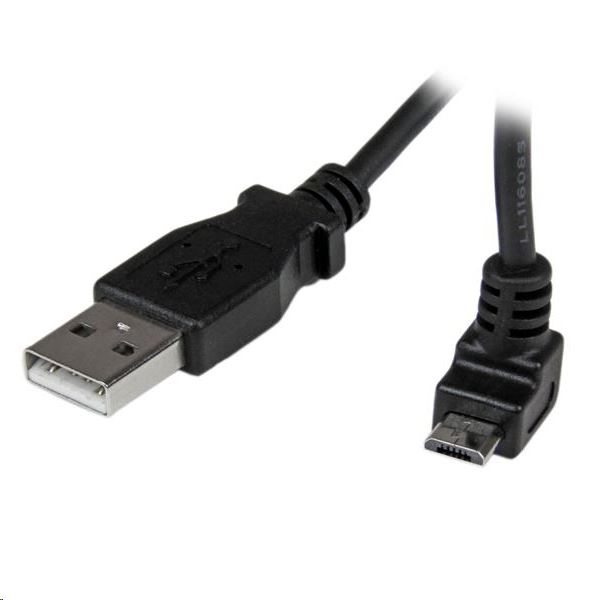 StarTech.com 2m USB2.0 A - micro B USB kabel USB A Micro-USB B Crno