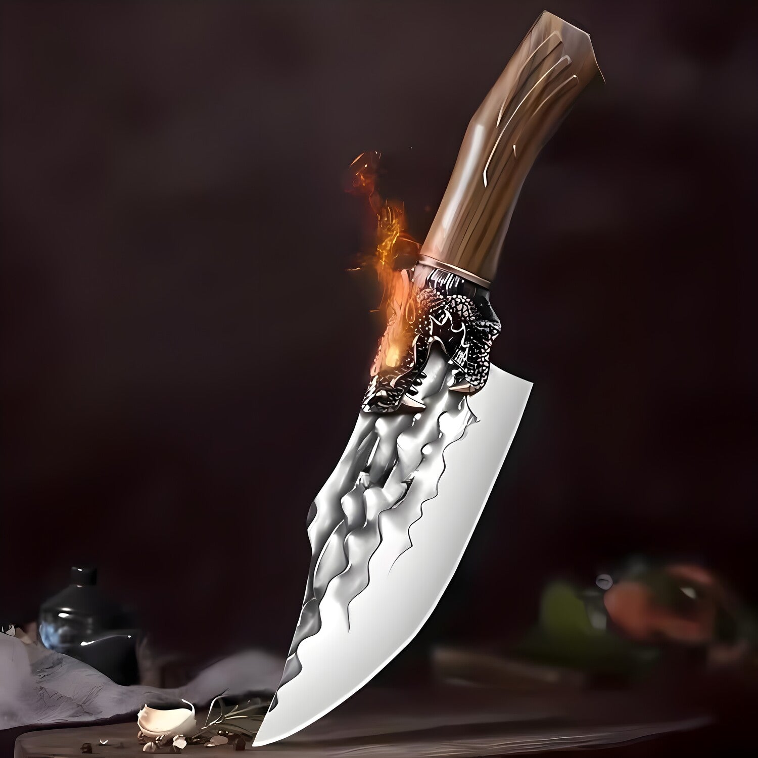 Kuhinjski nož BA-33021 - Smeđa KP33021