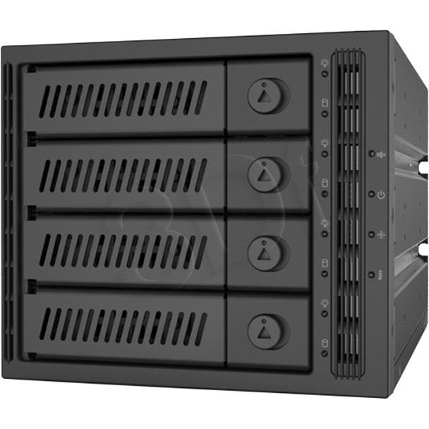 Chieftec CMR-3141SAS ležište za disk Crno