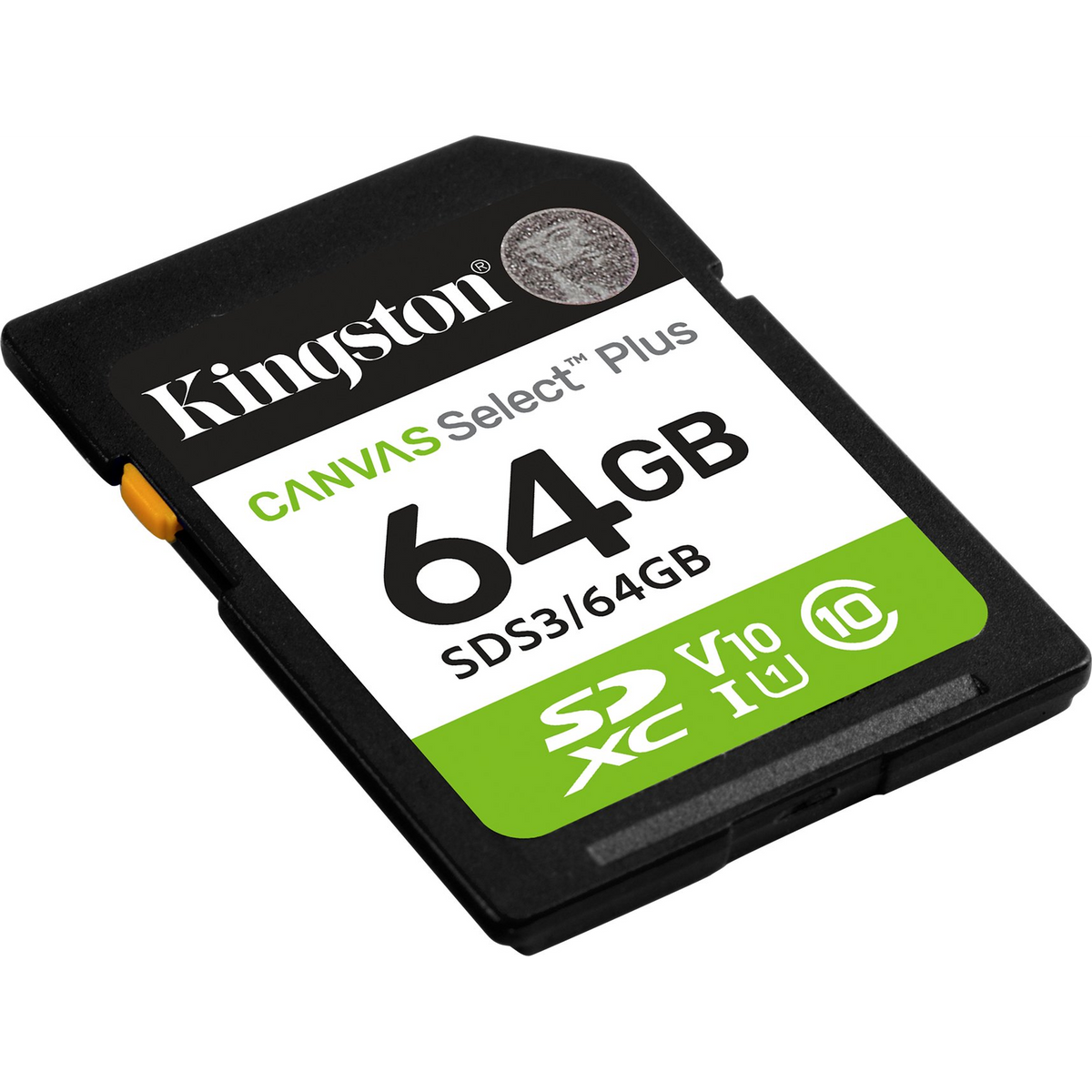 Kingston Technology Canvas Select Plus Gen3 64 GB SD UHS-I 10.razred